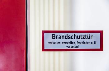 Vorbeugender baulicher Brandschutz (Symbolbild)