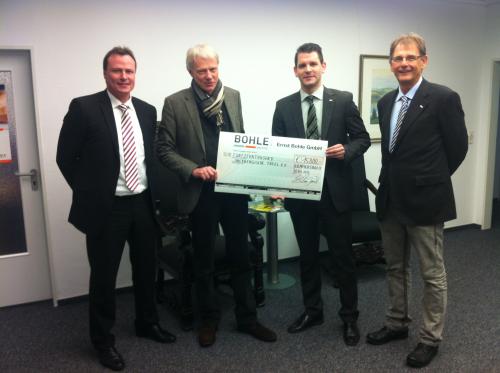 15,000 Euro Christmas Donation | Bohle Group