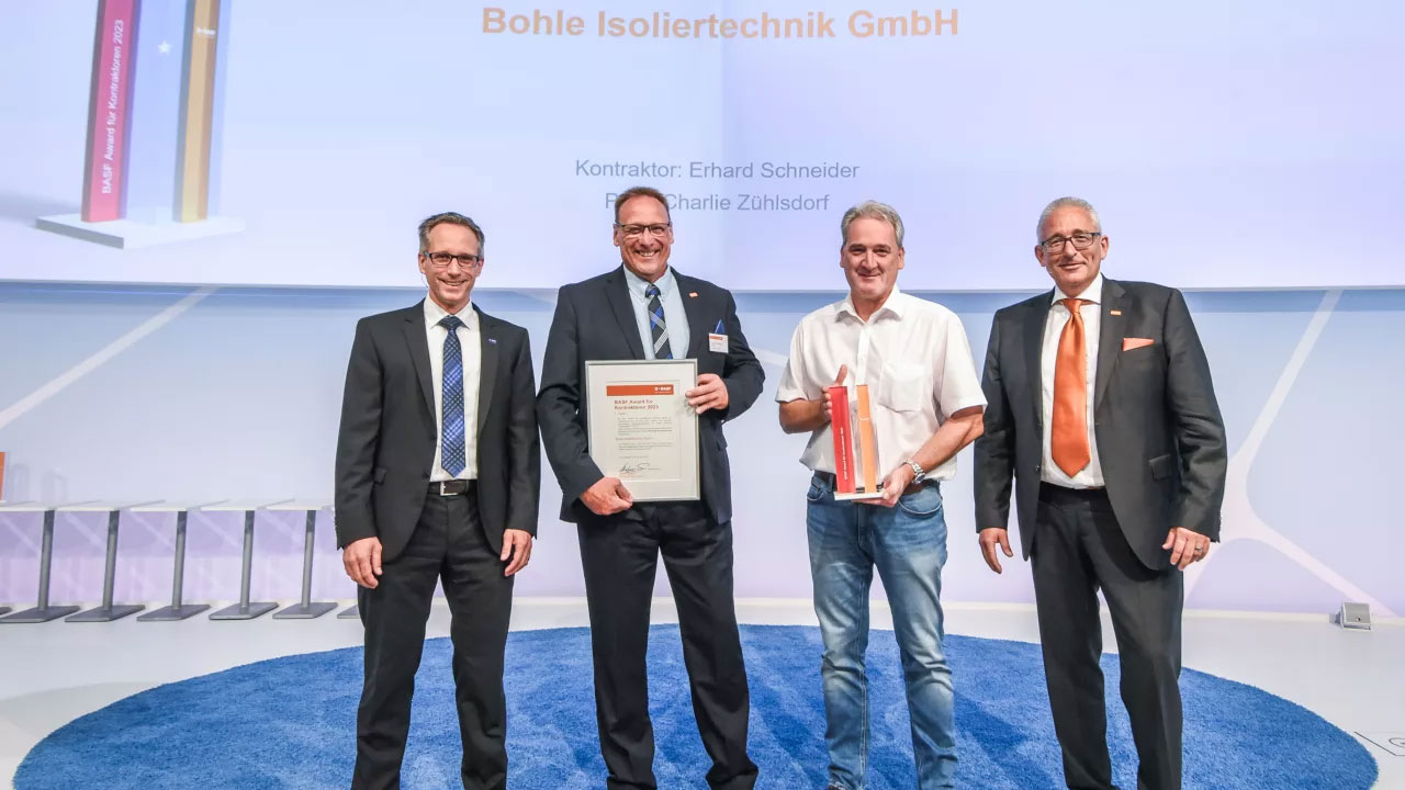 BASF Kontraktoren Award 2023 | Bohle-Gruppe